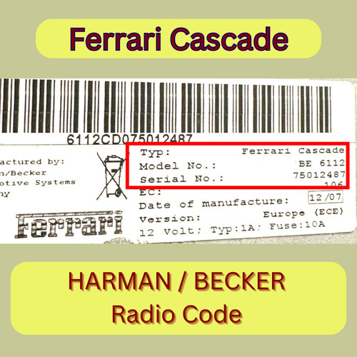 Radio code für porsche - radio,